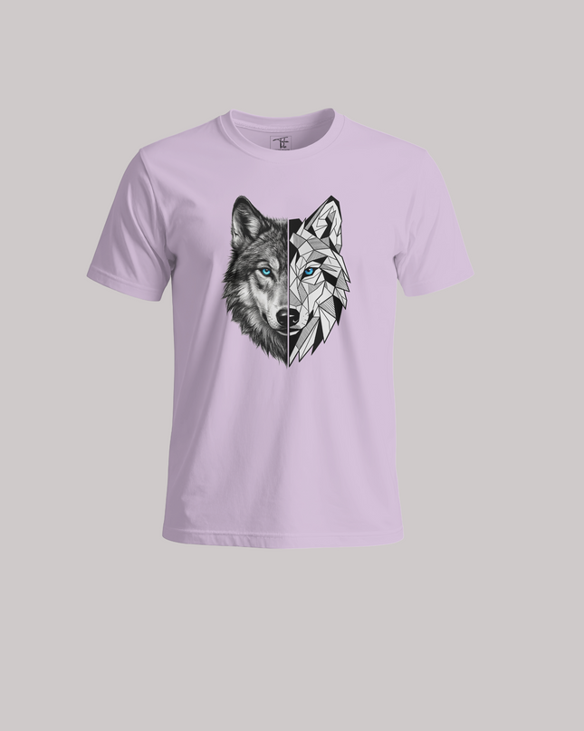 Dual Nature Wolf Unisex Classic Crew T-Shirt
