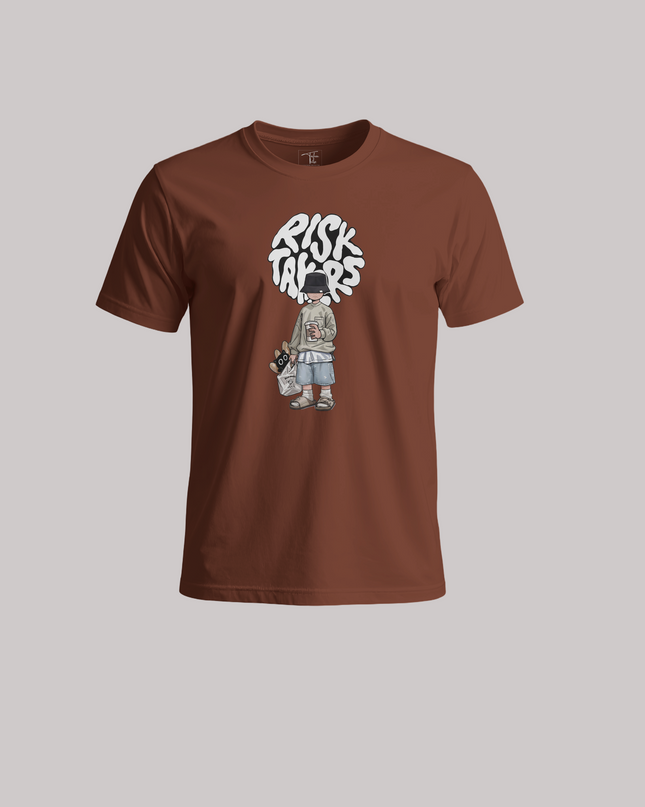 Risk Takers Graphic Unisex Classic Crew T-Shirt