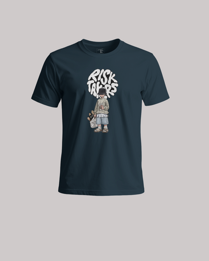 Risk Takers Graphic Unisex Classic Crew T-Shirt