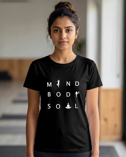 Mind Body Soul Unisex Classic Crew T-Shirt