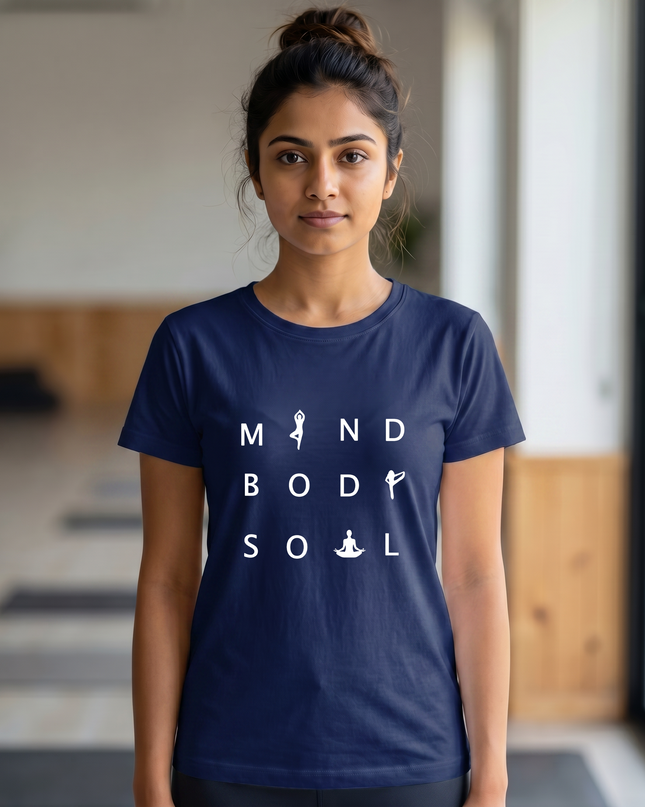 Mind Body Soul Unisex Classic Crew T-Shirt