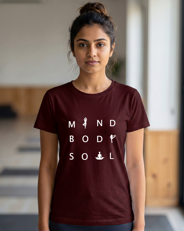 Mind Body Soul Unisex Classic Crew T-Shirt