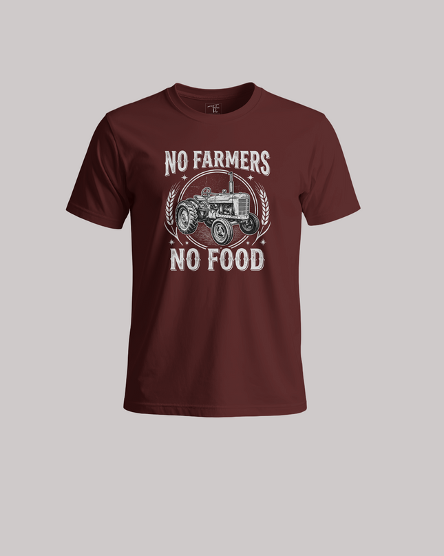 No Farmers No Food Unisex Classic Crew T-Shirt