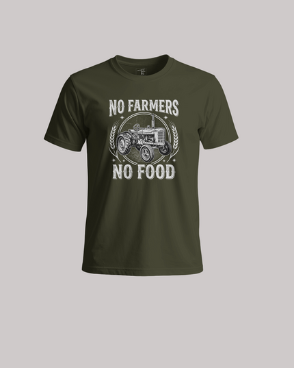 No Farmers No Food Unisex Classic Crew T-Shirt