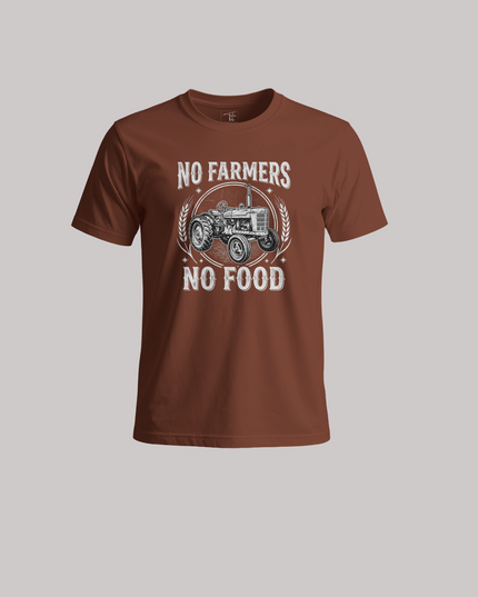 No Farmers No Food Unisex Classic Crew T-Shirt