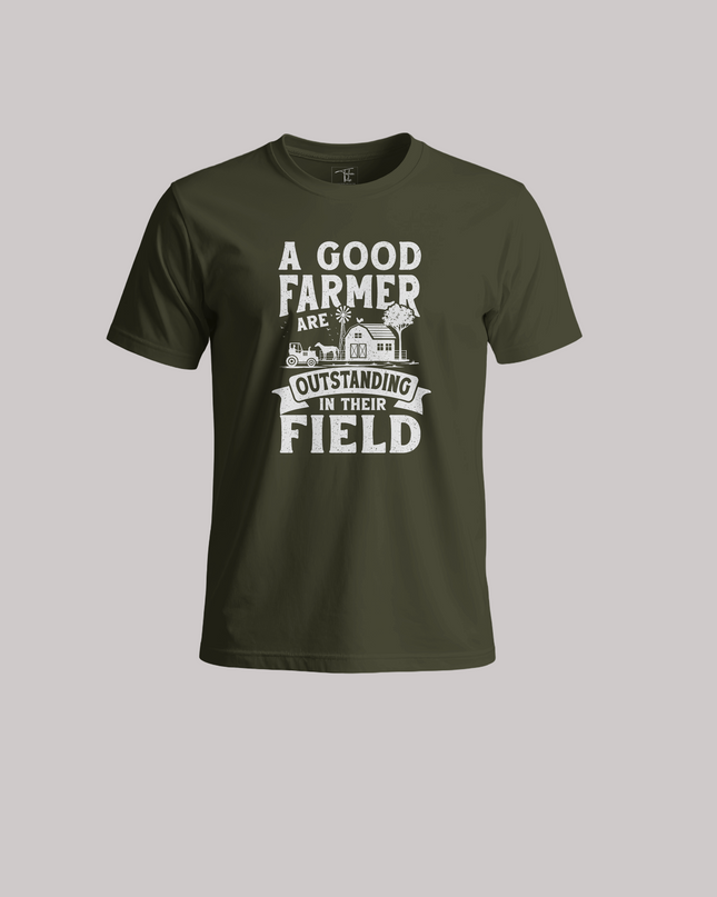 Outstanding Field Farmer Unisex Classic Crew T-Shirt
