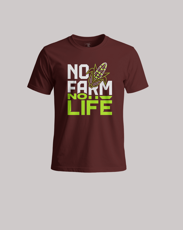No Farm No Life Unisex Classic Crew T-Shirt