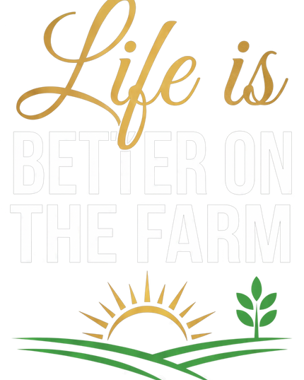 Life Is Better on the Farm Vintage Tractor Print