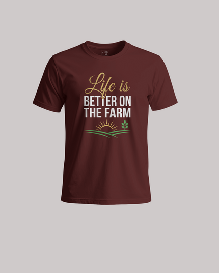 Life Is Better on the Farm Vintage Tractor Print
