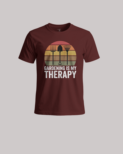 Gardening Therapy Unisex Classic Crew T-Shirt