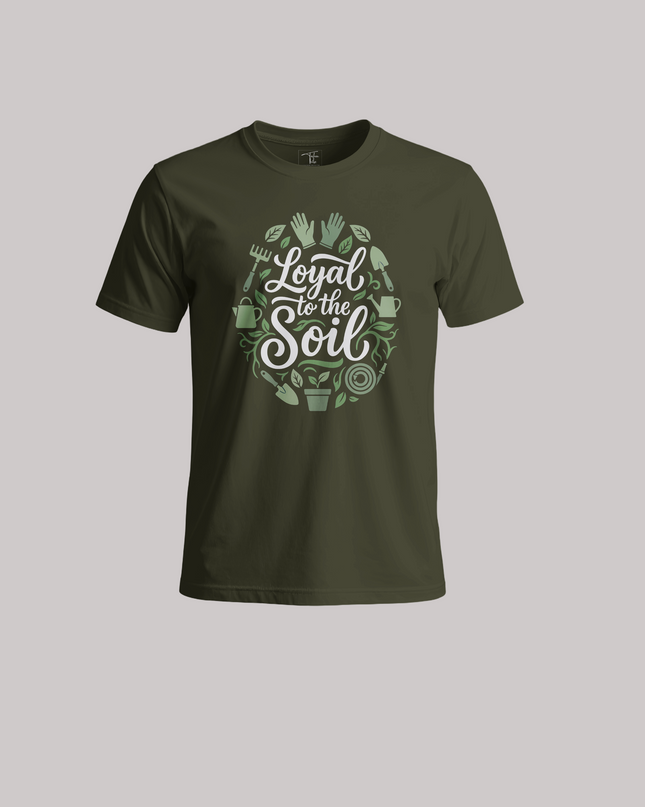 Loyal to the Soil Gardening Unisex Classic Crew T-Shirt