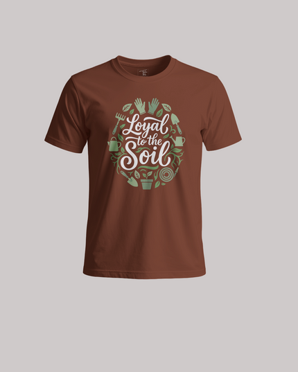 Loyal to the Soil Gardening Unisex Classic Crew T-Shirt