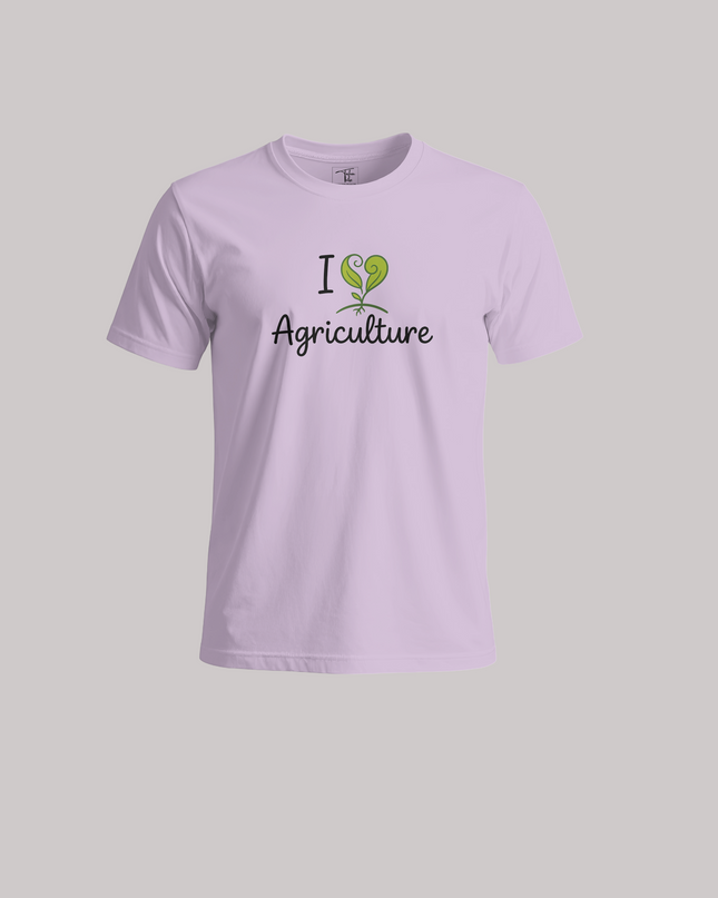 I Love Agriculture Unisex Classic Crew T-Shirt