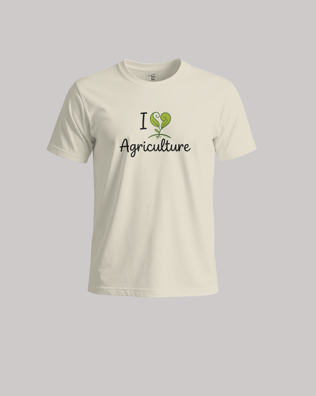 I Love Agriculture Unisex Classic Crew T-Shirt