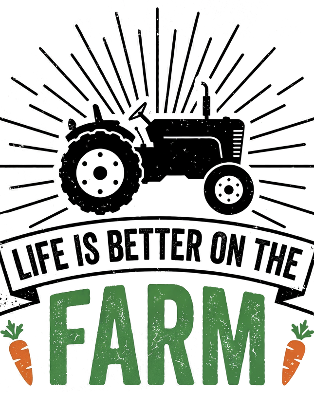 Farm Life Unisex Classic Crew T-Shirt