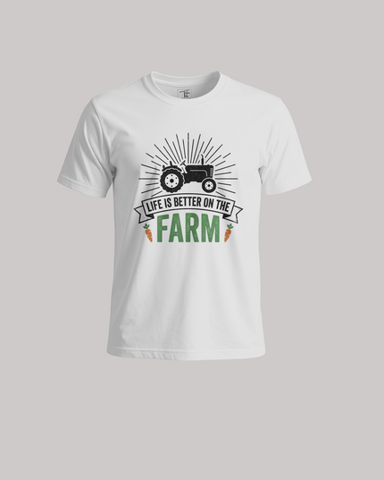 Farm Life Unisex Classic Crew T-Shirt