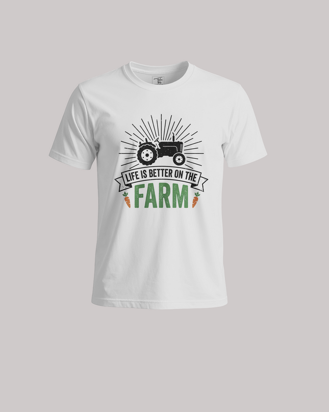 Farm Life Unisex Classic Crew T-Shirt