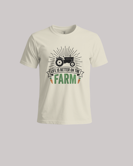 Farm Life Unisex Classic Crew T-Shirt
