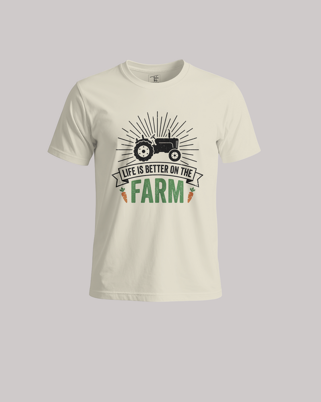 Farm Life Unisex Classic Crew T-Shirt