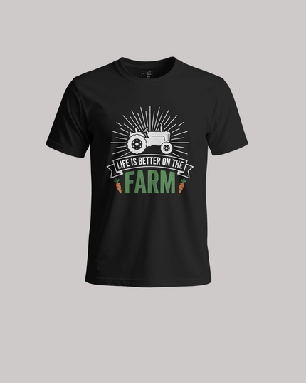 Radiant Field Farm Life Unisex Classic Crew T-Shirt