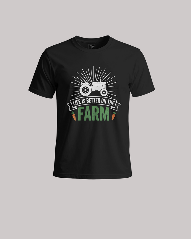 Radiant Field Farm Life Unisex Classic Crew T-Shirt