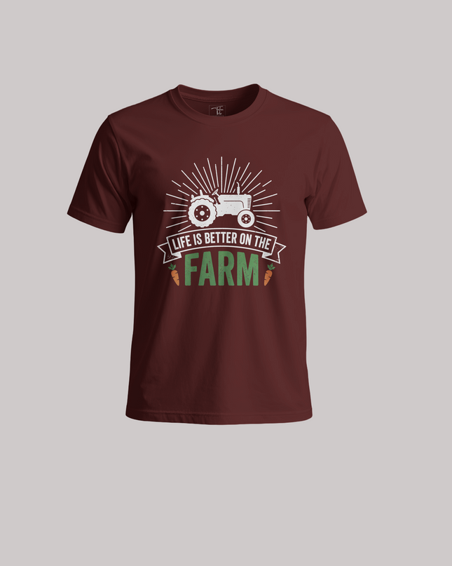Radiant Field Farm Life Unisex Classic Crew T-Shirt
