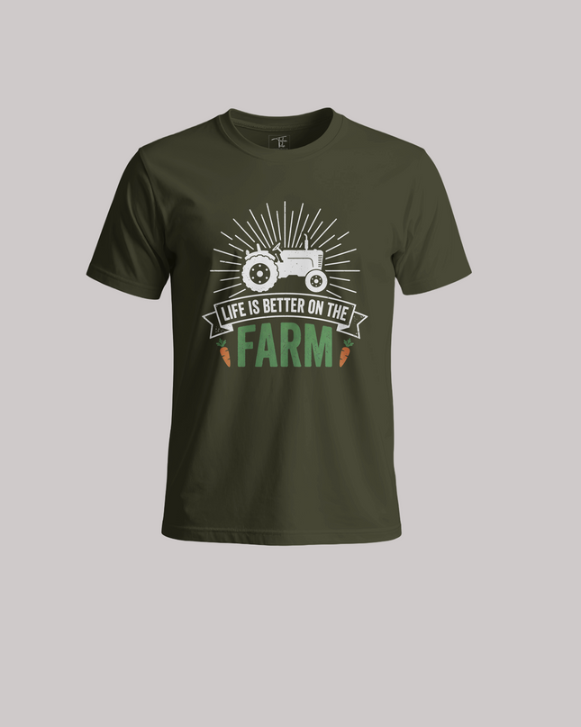 Radiant Field Farm Life Unisex Classic Crew T-Shirt