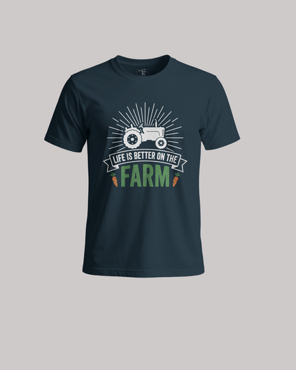 Radiant Field Farm Life Unisex Classic Crew T-Shirt