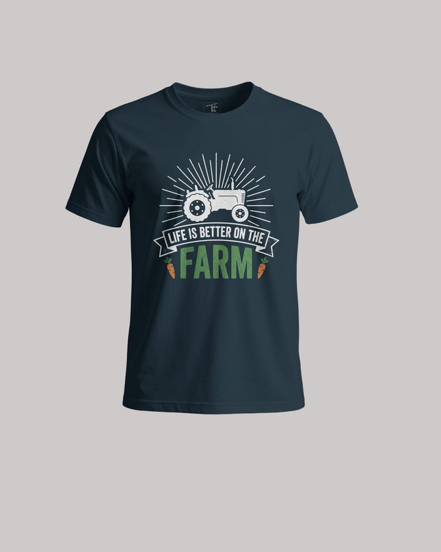 Radiant Field Farm Life Unisex Classic Crew T-Shirt