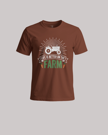 Radiant Field Farm Life Unisex Classic Crew T-Shirt