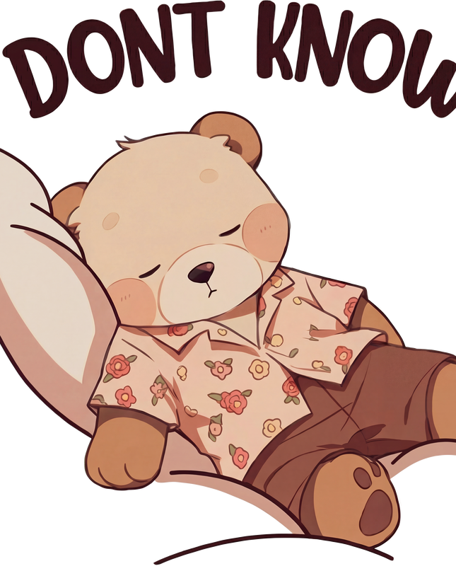 Don’t Know Teddy Graphic Women's Classic T-Shirt