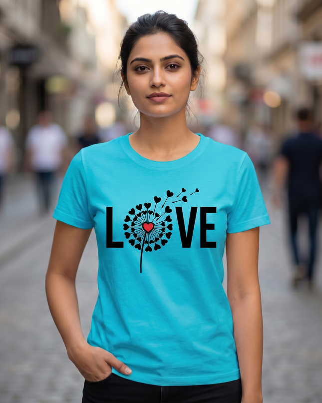 Love Dandelion Unisex Classic Crew T-Shirt