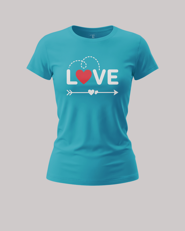 Heart & Arrow Love Graphic Women's Classic T-Shirt