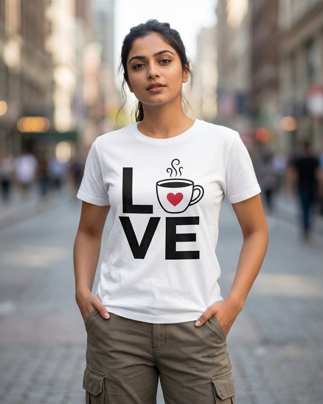 Coffee Love Unisex Classic Crew T-Shirt