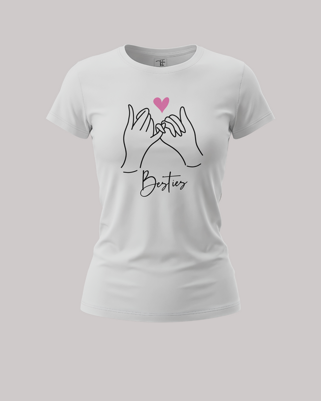 Besties Pinky Promise Graphic Women's Classic T-Shirt