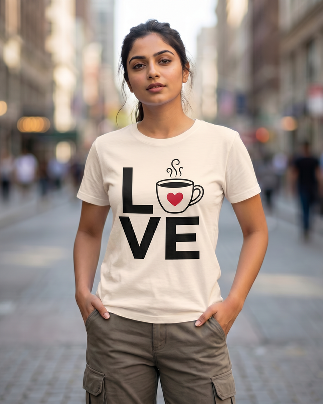 Coffee Love Unisex Classic Crew T-Shirt