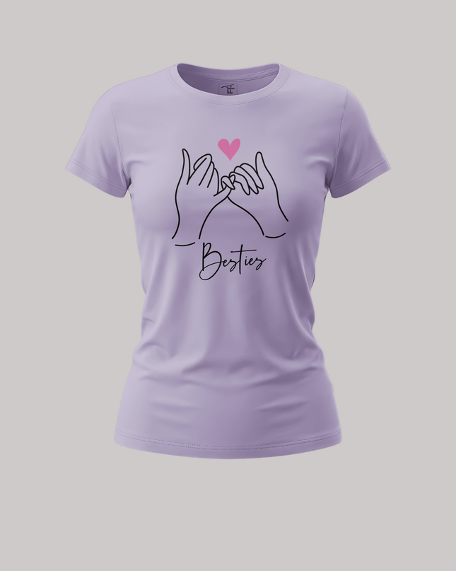 Besties Pinky Promise Graphic Women's Classic T-Shirt