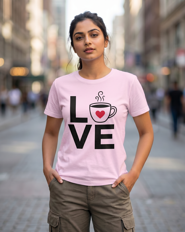 Coffee Love Unisex Classic Crew T-Shirt