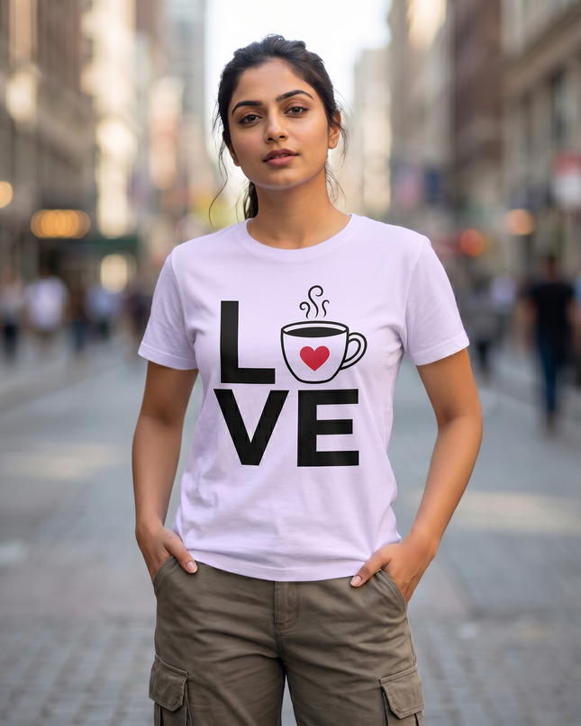 Coffee Love Unisex Classic Crew T-Shirt