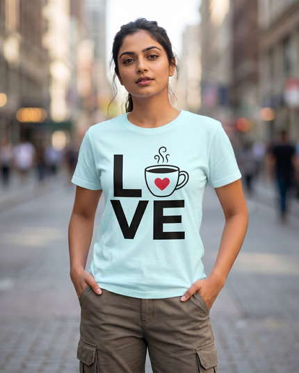 Coffee Love Unisex Classic Crew T-Shirt