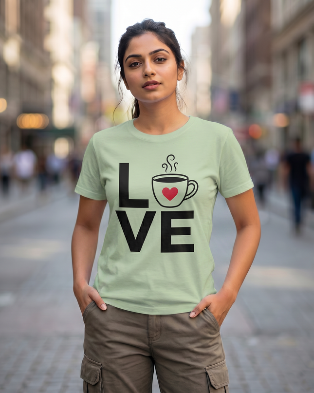 Coffee Love Unisex Classic Crew T-Shirt