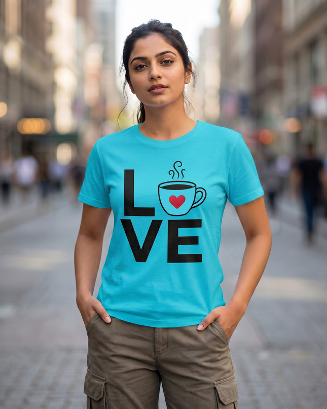 Coffee Love Unisex Classic Crew T-Shirt