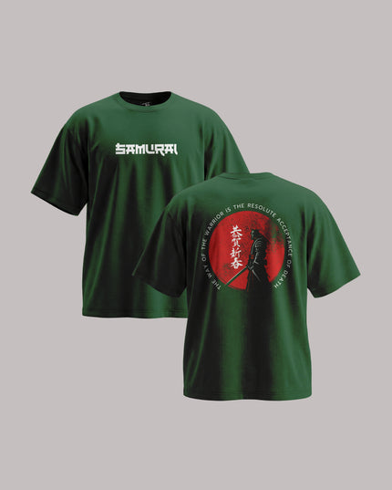 Japan Samurai Warrior Unisex Oversized Classic T-Shirt