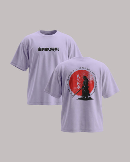 Japan Samurai Warrior Graphic Unisex Oversized Classic T-Shirt