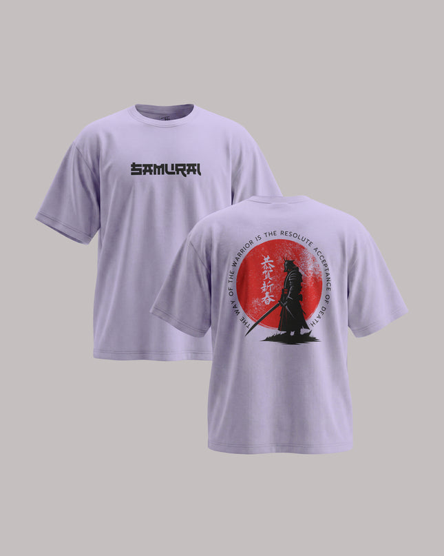 Japan Samurai Warrior Graphic Unisex Oversized Classic T-Shirt