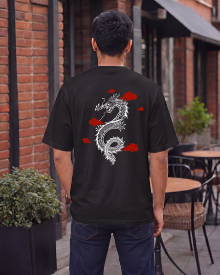 Japan Bold Graphic Oversized Classic T-Shirt