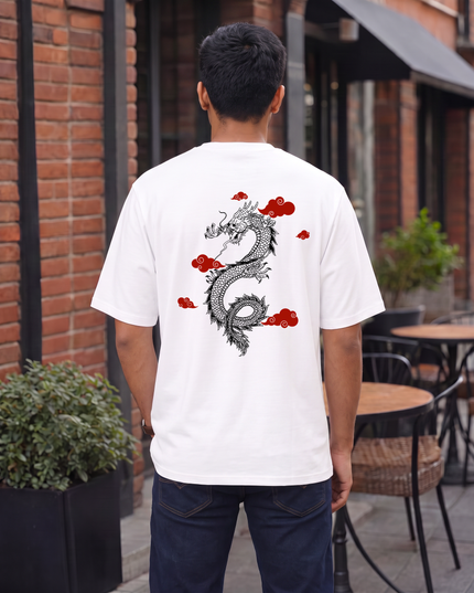 Japan Minimal Graphic Oversized Classic T-Shirt