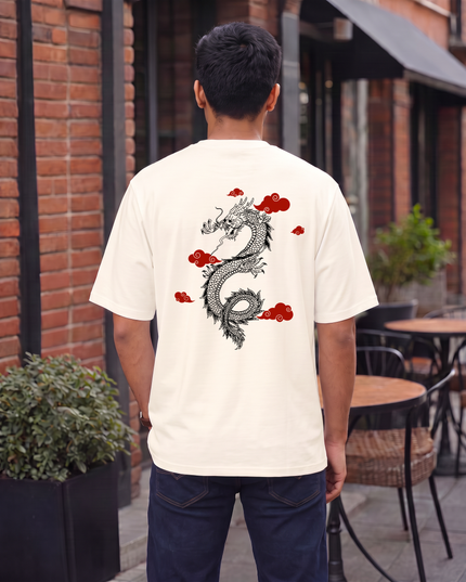 Japan Minimal Graphic Oversized Classic T-Shirt