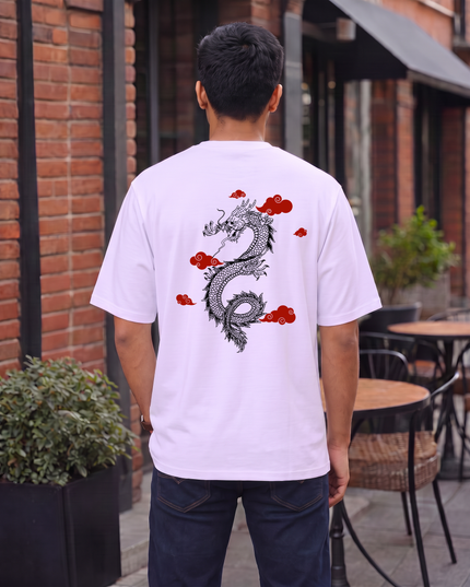 Japan Minimal Graphic Oversized Classic T-Shirt