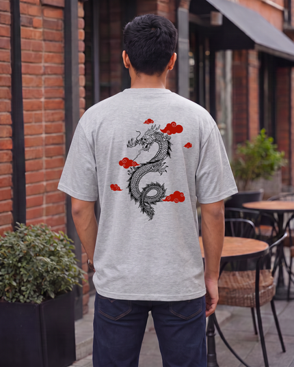 Japan Minimal Graphic Oversized Classic T-Shirt